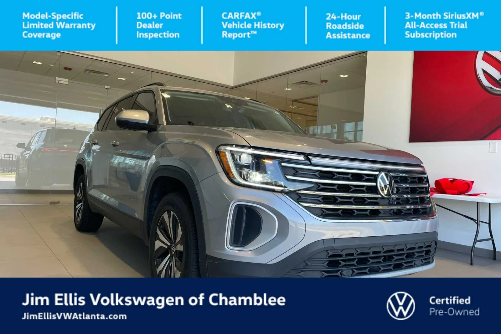 2024 Volkswagen Atlas 2.0T SE's photo