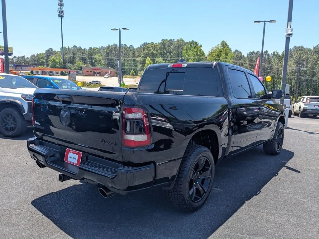 Used 2023 Diamond Black Crystal Pearlcoat Ram Big Horn image 5