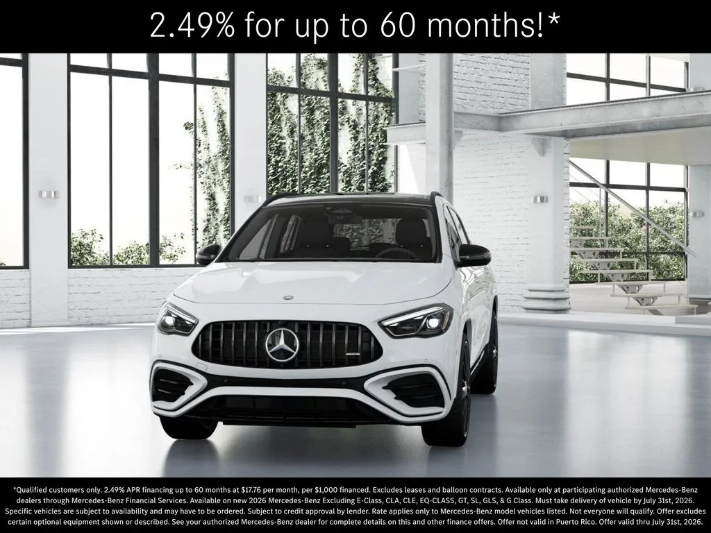 New 2026 Polar White Mercedes-Benz AMG® GLA 35 4MATIC SUV image 42