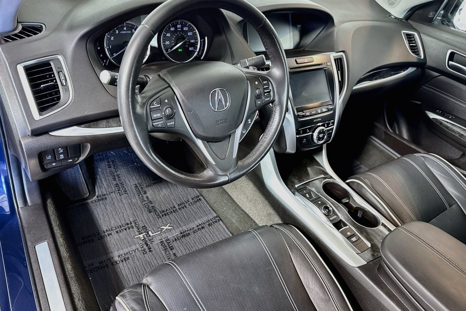 Used 2018 Fathom Blue Pearl Acura w/Technology Pkg image 9