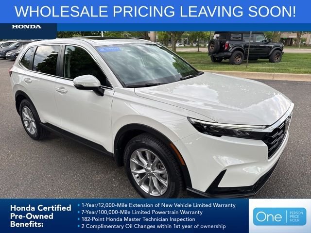 Certified Used 2024 Platinum White Pearl Honda 1.5T AWD EX image 6