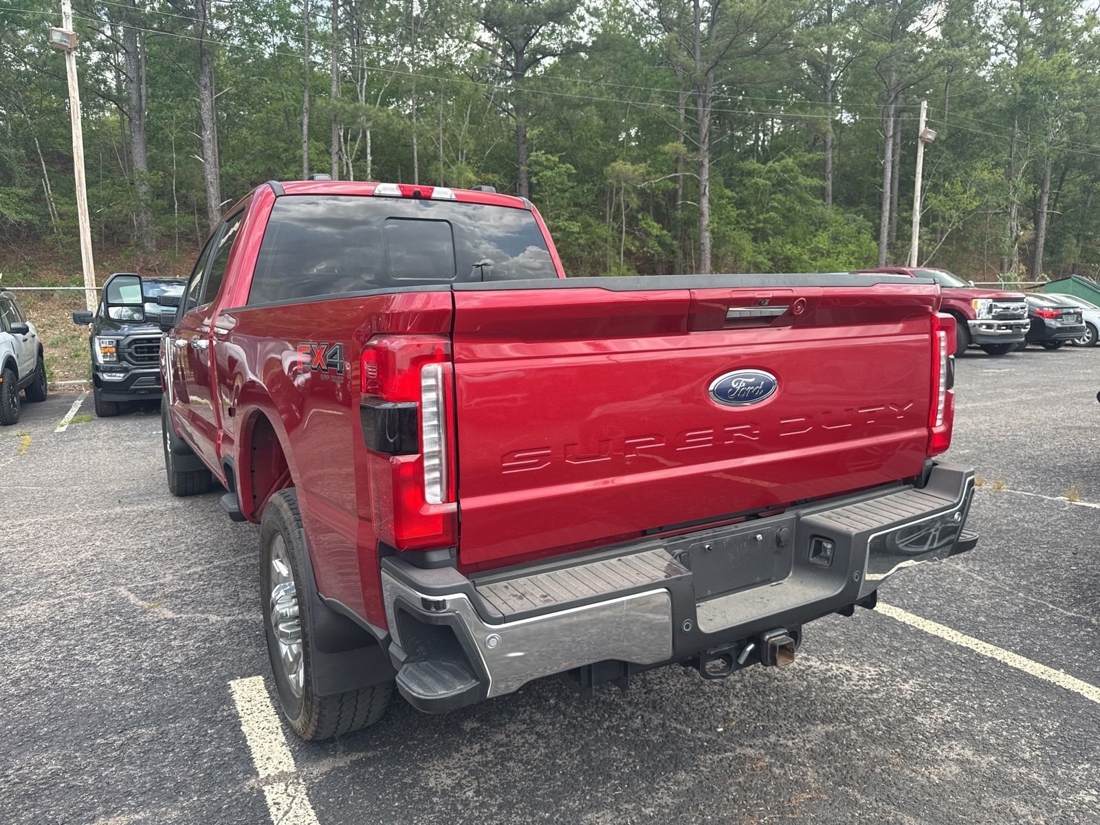 Used 2024 Red Ford Lariat image 4