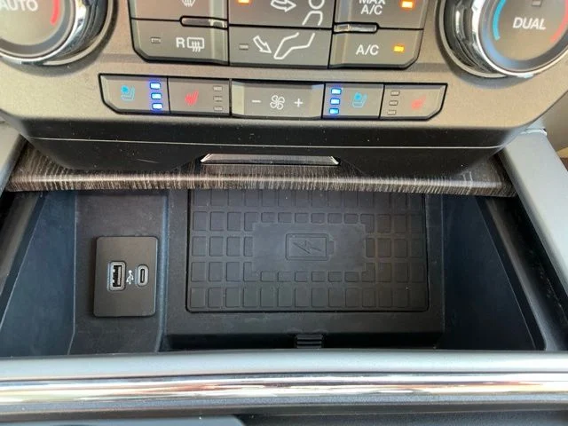 Used 2021 Agate Black Metallic Ford Lariat image 43