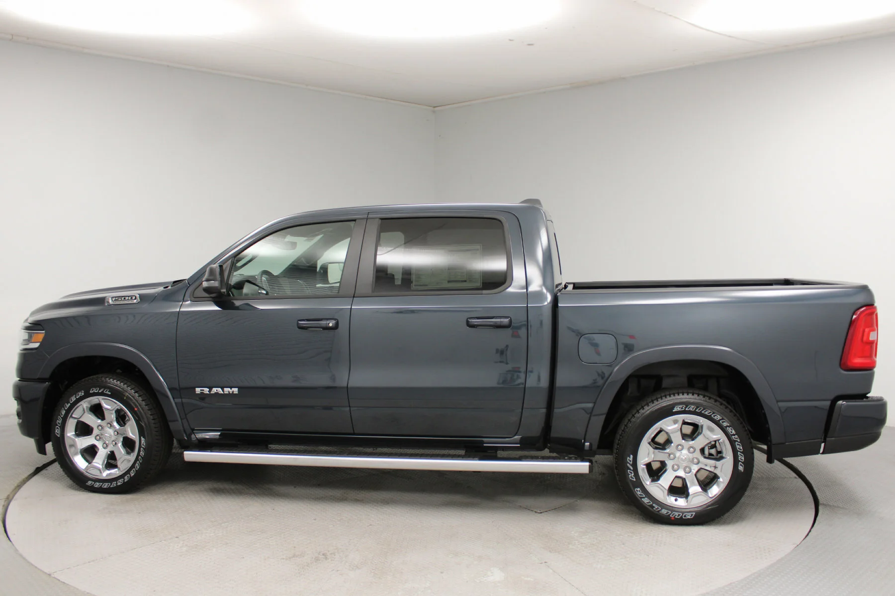 New 2026 Forged Blue Metallic Exterior Paint RAM Big Horn 4x4 Crew Cab 5