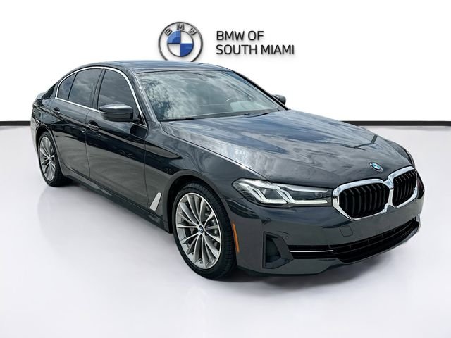 Used 2022 Gray BMW 530i image 1