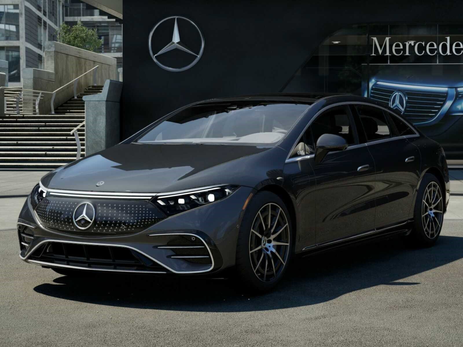 New 2026 Graphite Grey Metallic Mercedes-Benz 450 4D Sedan 4MATIC® image 2