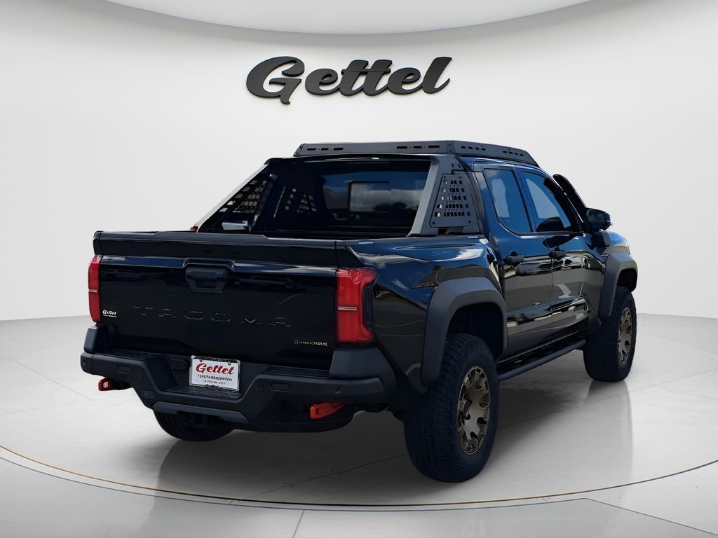 New 2025 Black Toyota Tacoma Trailhunter image 3