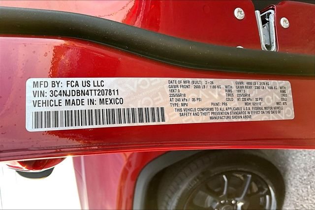 New 2026 Jeep Compass Latitude 4D Sport Utility