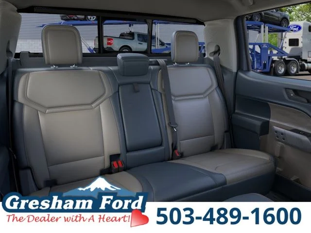 New 2026 Azure Gray Metallic Tri-Coat Ford Lariat image 12