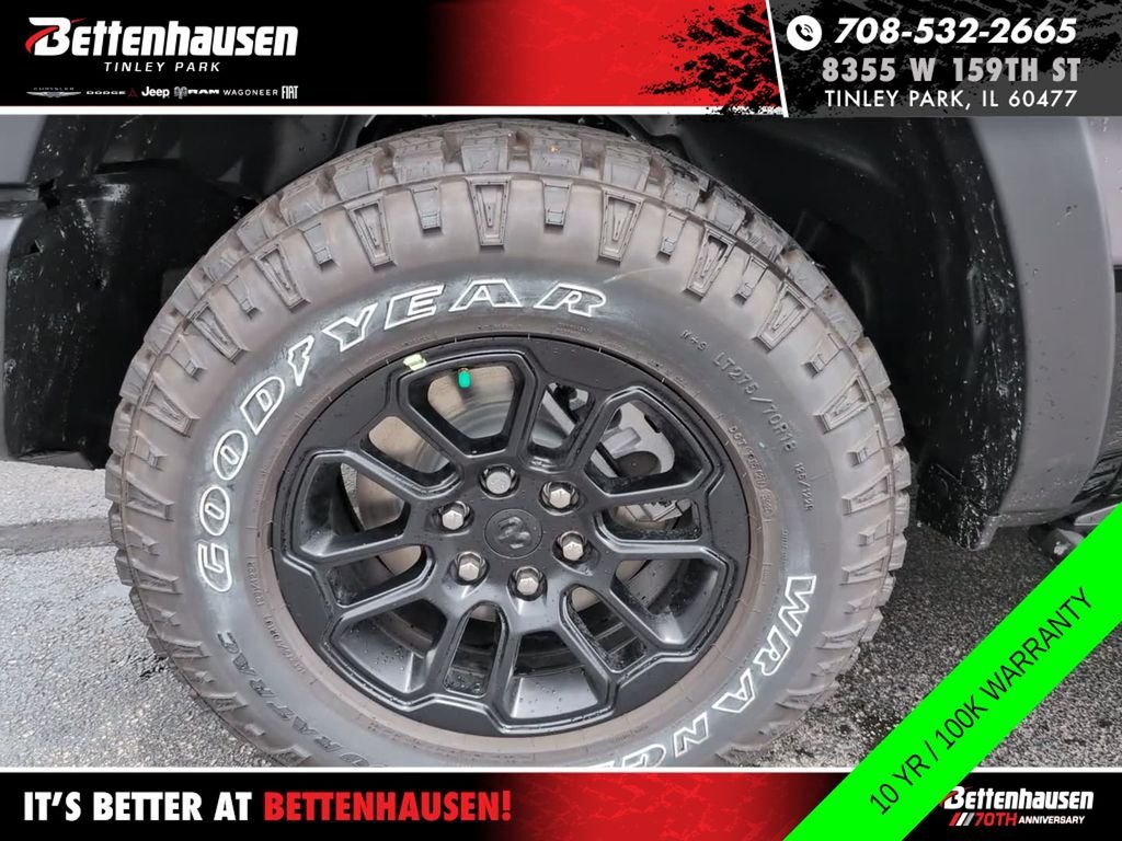 New 2026 Granite Crystal Metallic Clear-Coat Exterior Paint RAM Rebel image 13