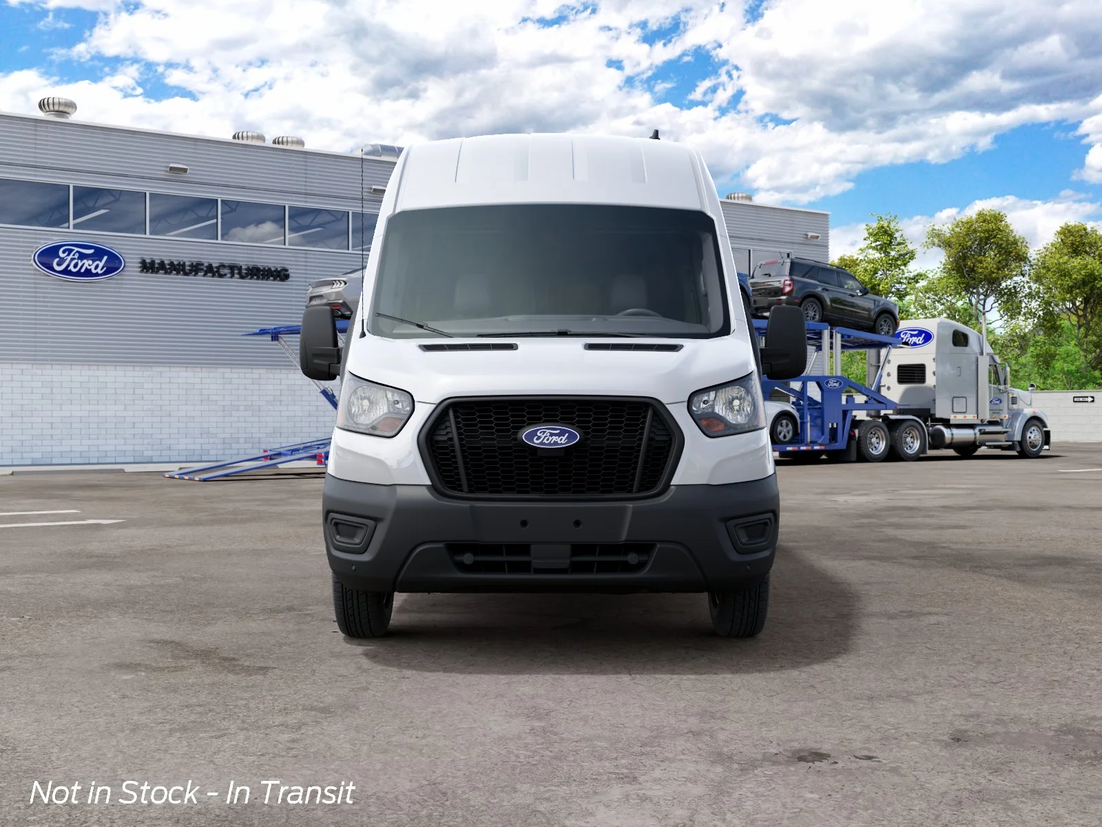 New 2027 Oxford White Ford Cargo Van image 24