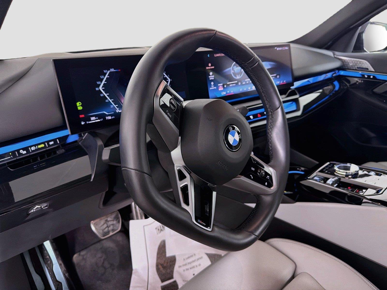 Certified Used 2024 Black Sapphire Metallic BMW 540i xDrive image 9