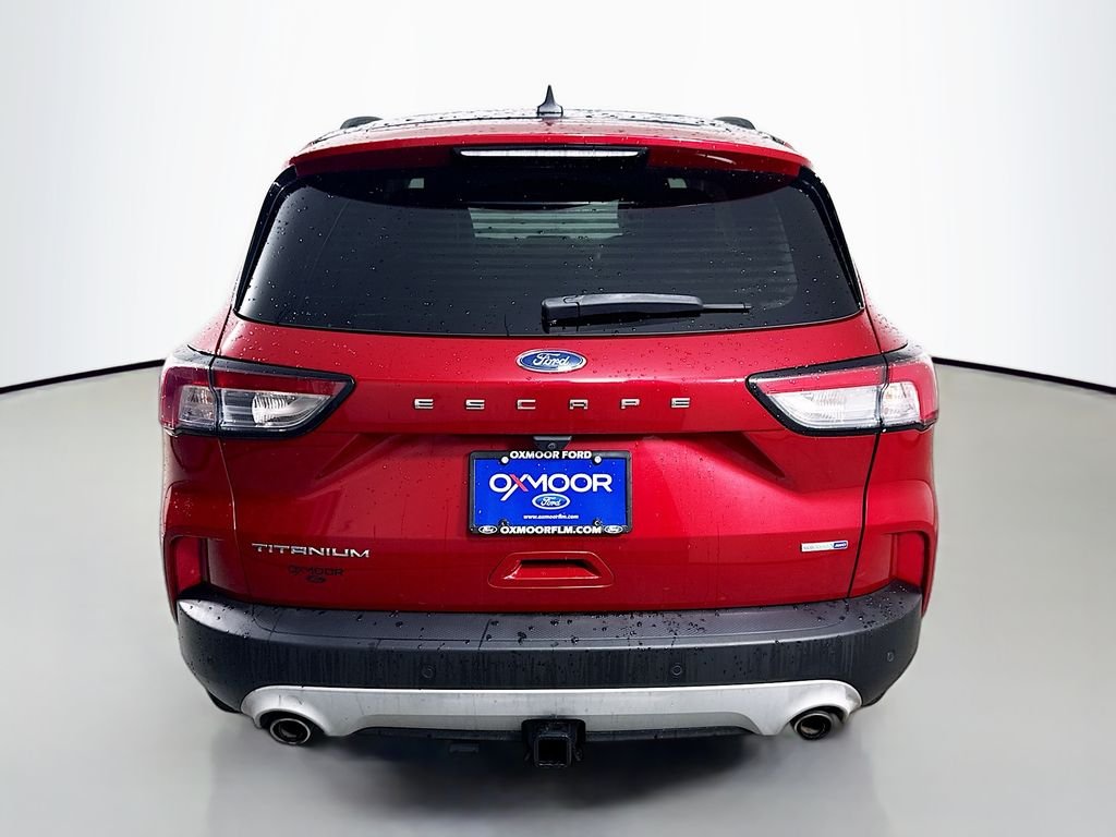 Used 2020 Rapid Red Metallic Tinted Clearcoat Ford Titanium image 11