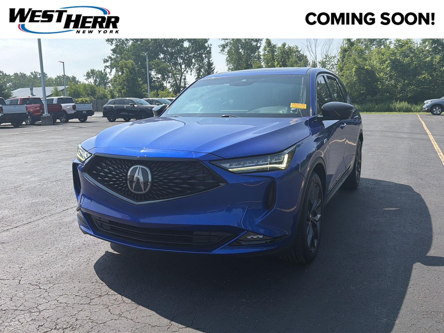 Used 2023 Apex Blue Pearl Acura SH-AWD w/A-SPEC image 1
