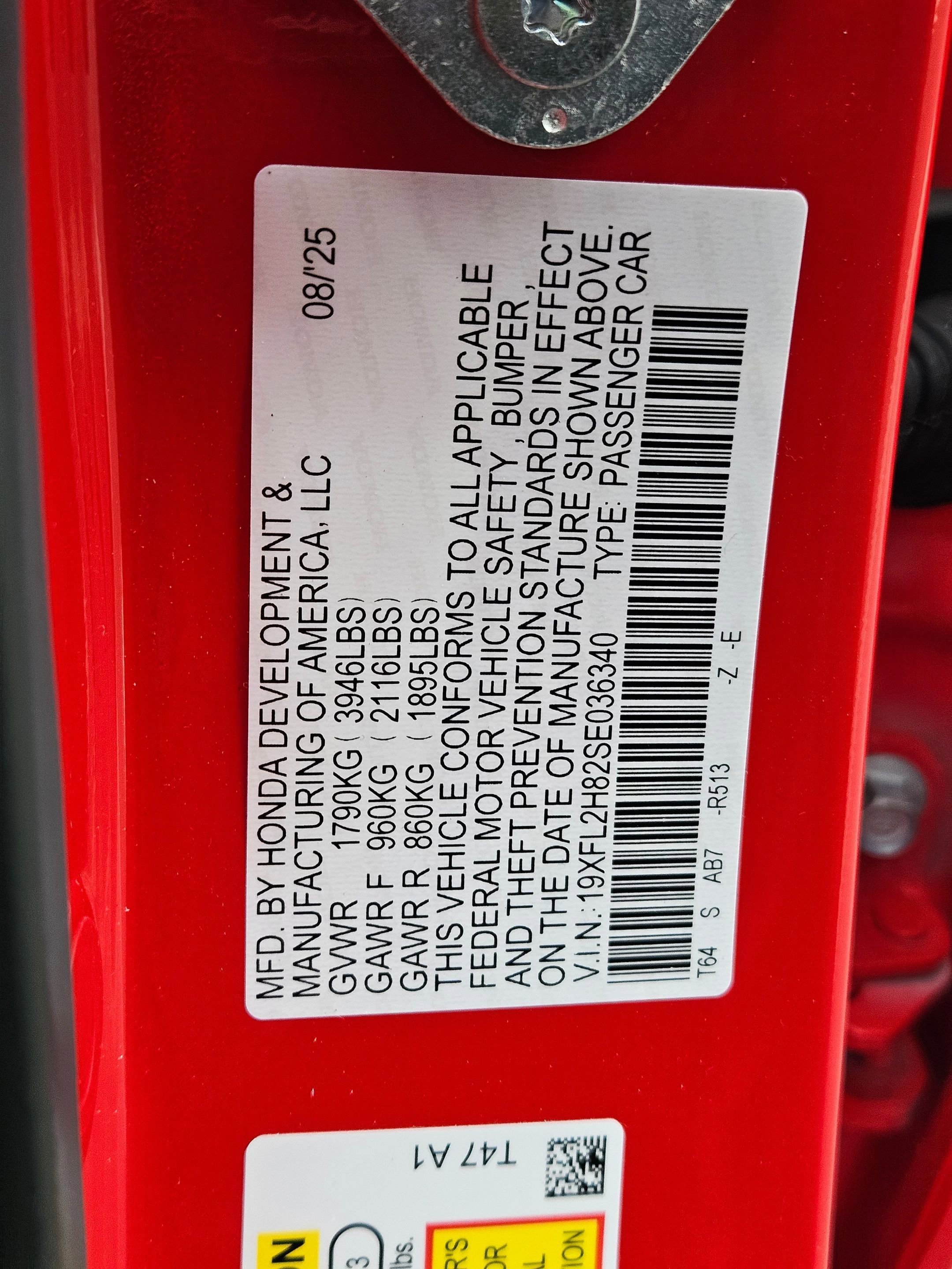 2025 Honda Civic Hatchback Sport - Photo 22