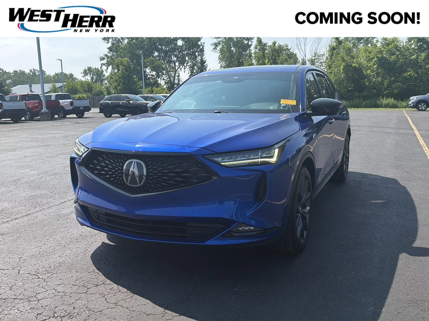 Used 2023 Apex Blue Pearl Acura SH-AWD w/A-SPEC image 1