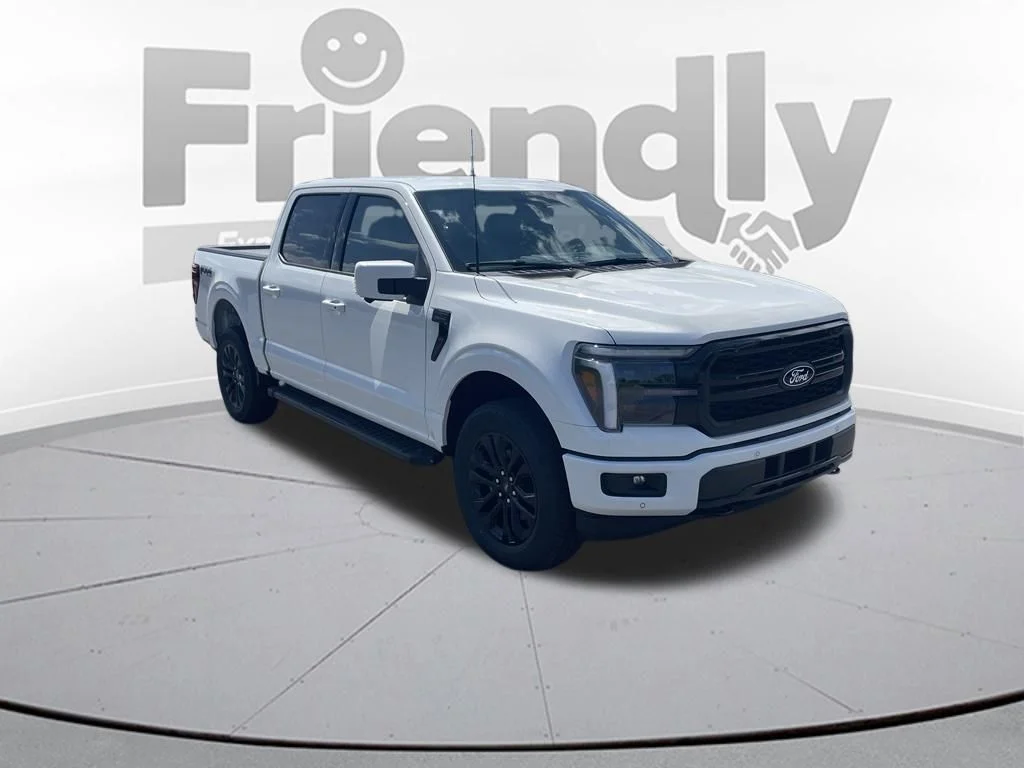 New 2026 Star White Metallic Tri-Coat Ford Lariat® image 3