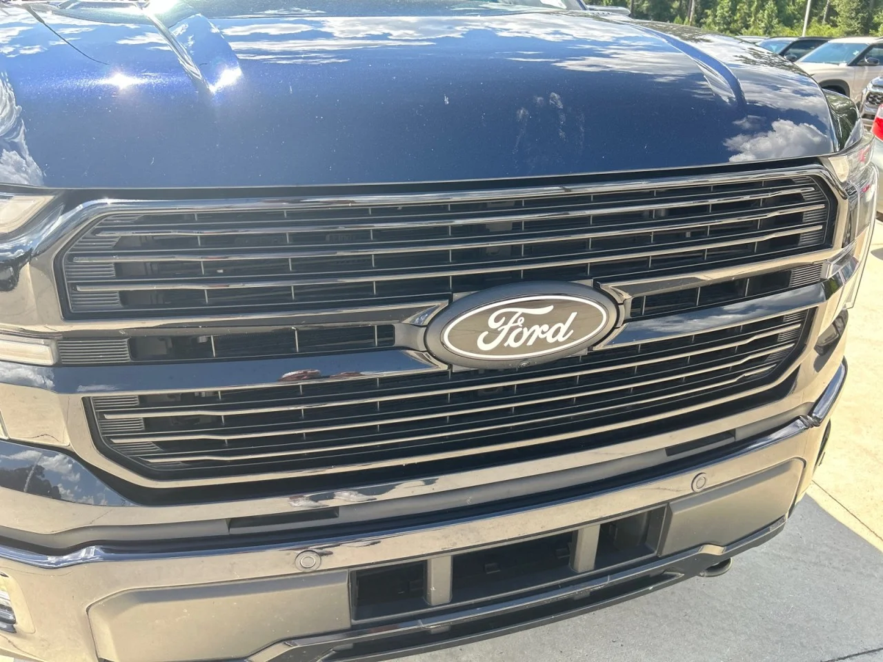 Used 2024 Blue Ford Platinum image 8