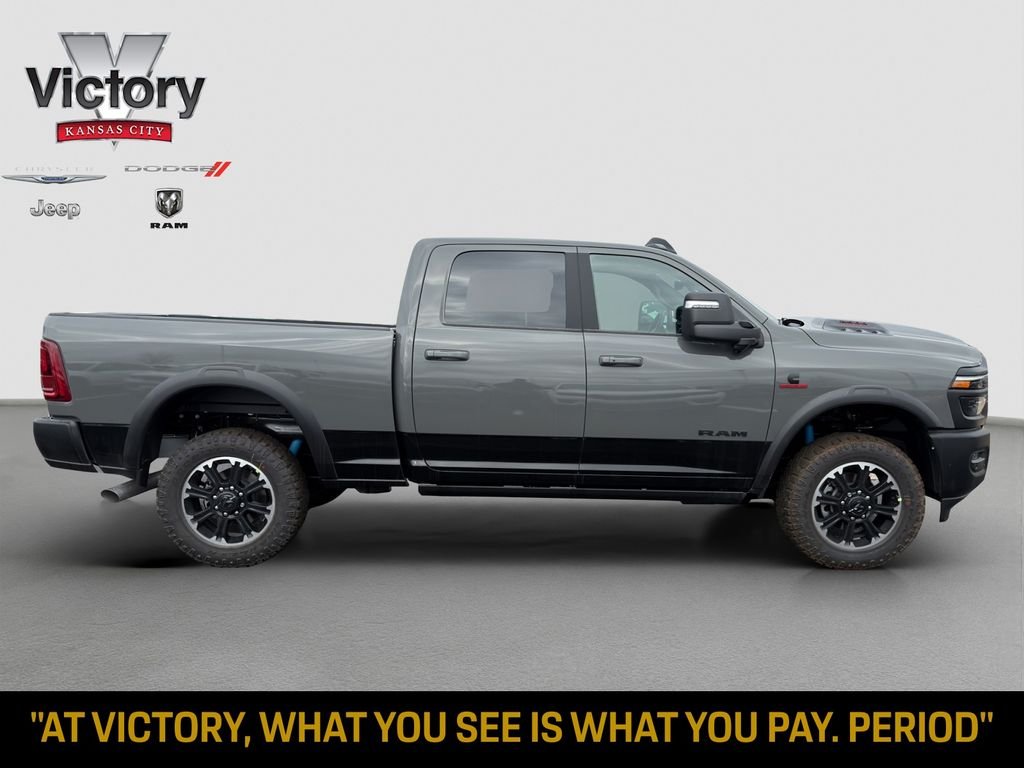 New 2026 Ceramic Gray Clear-Coat Exterior Paint RAM Rebel image 8