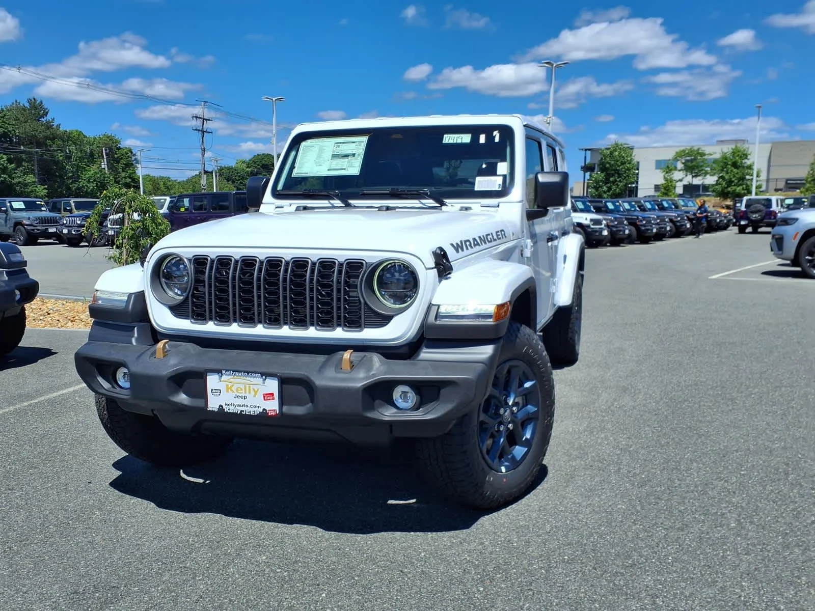 New 2026 Bright White Clearcoat Jeep 85th Anniversary image 2