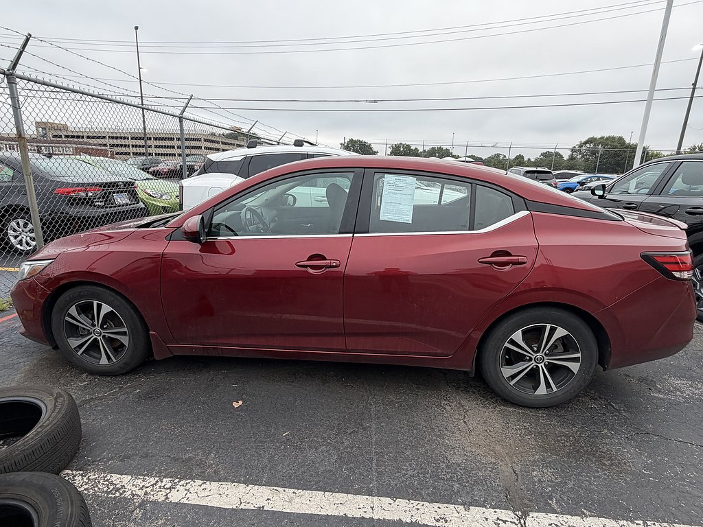 Used 2021 Scarlet Ember Tintcoat Nissan SV 4dr Sedan image 79