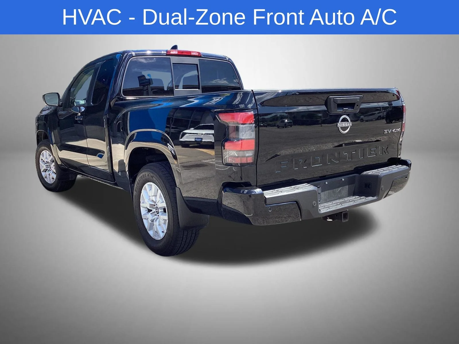 Certified Used 2022 Black Nissan SV image 3