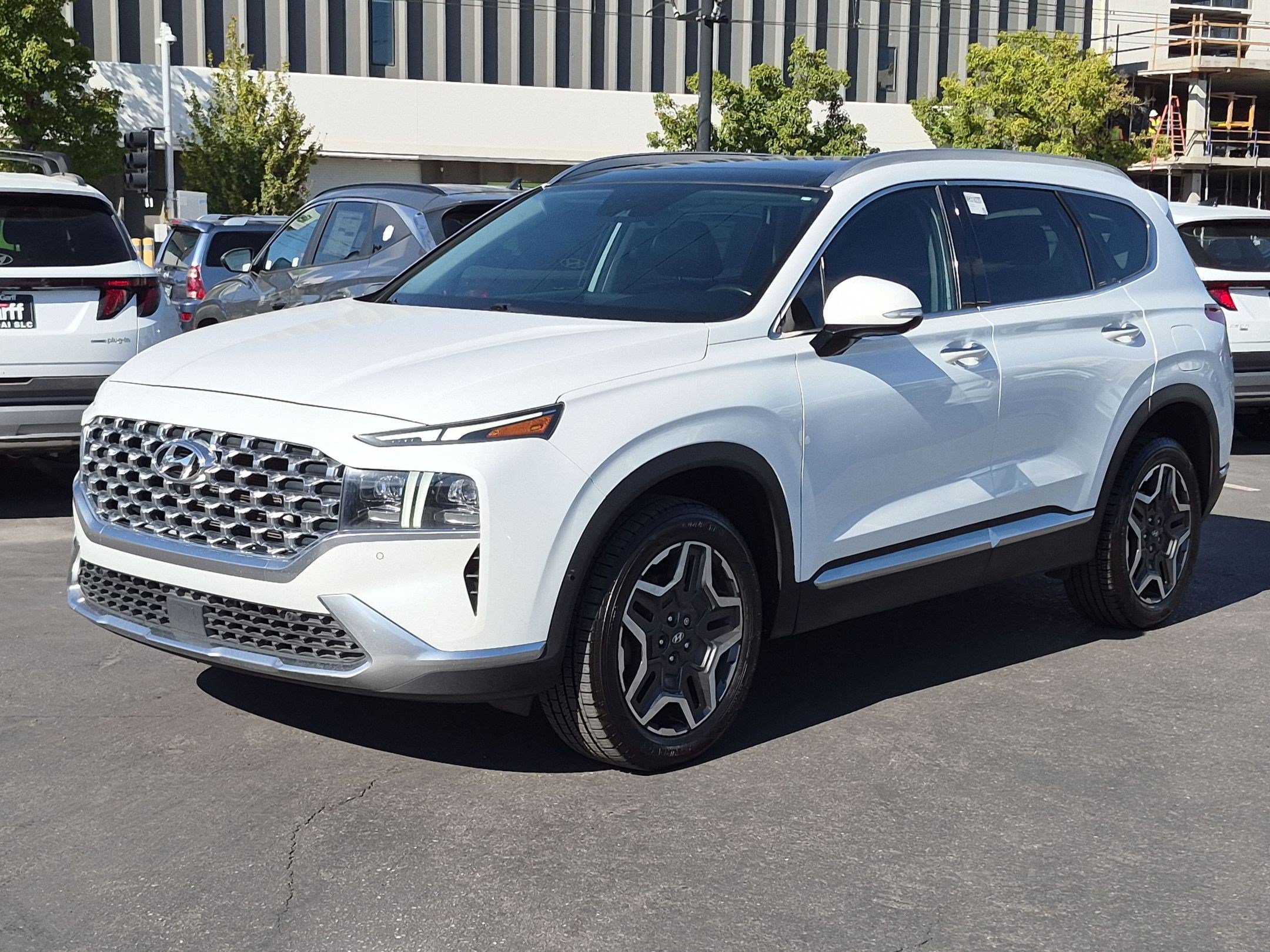 Used 2021 Quartz White Hyundai Limited image 8