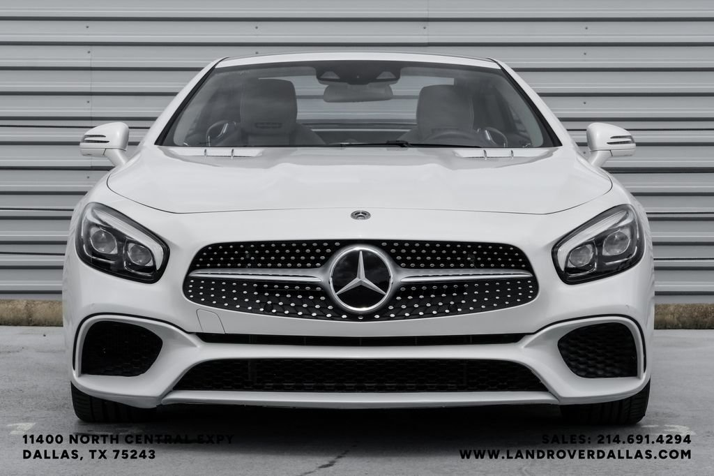 Used 2018 White Mercedes-Benz SL 550 image 5