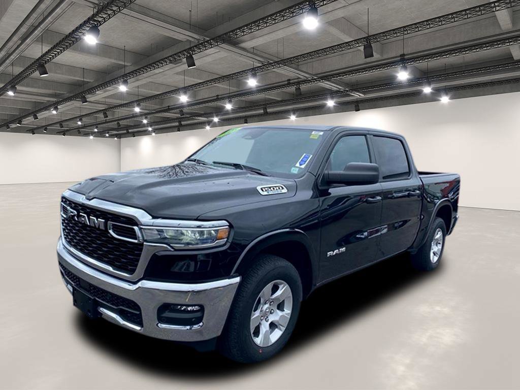 Used 2025 Diamond Black Crystal Pearlcoat Ram Big Horn image 3