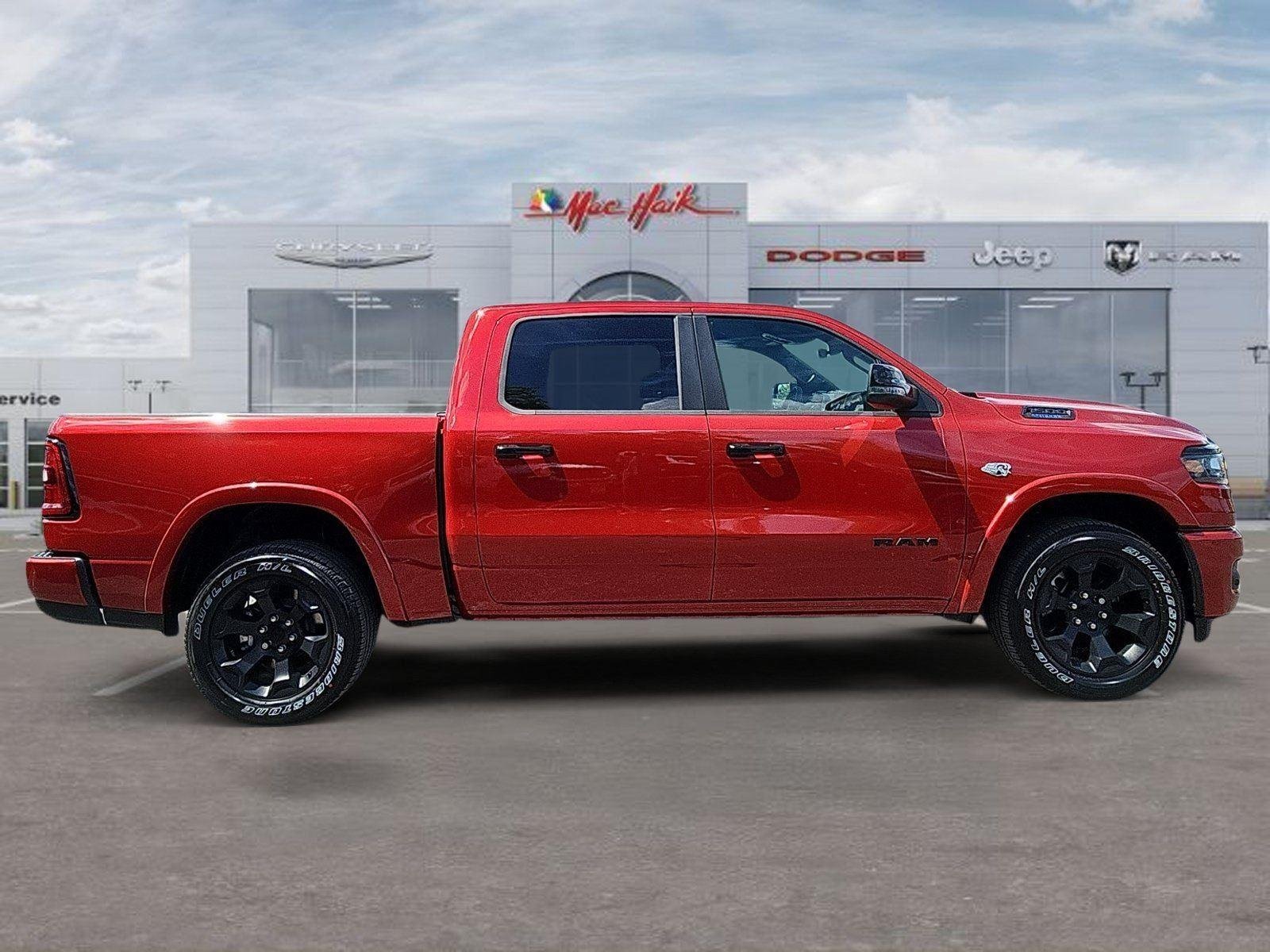 New 2026 Molten Red Pearl-Coat Exterior Paint RAM Lone Star image 6