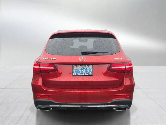 Used 2017 designo Cardinal Red Metallic Mercedes-Benz GLC 300 image 4