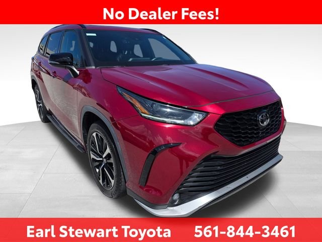Certified Used 2022 Red Toyota XSE image 2