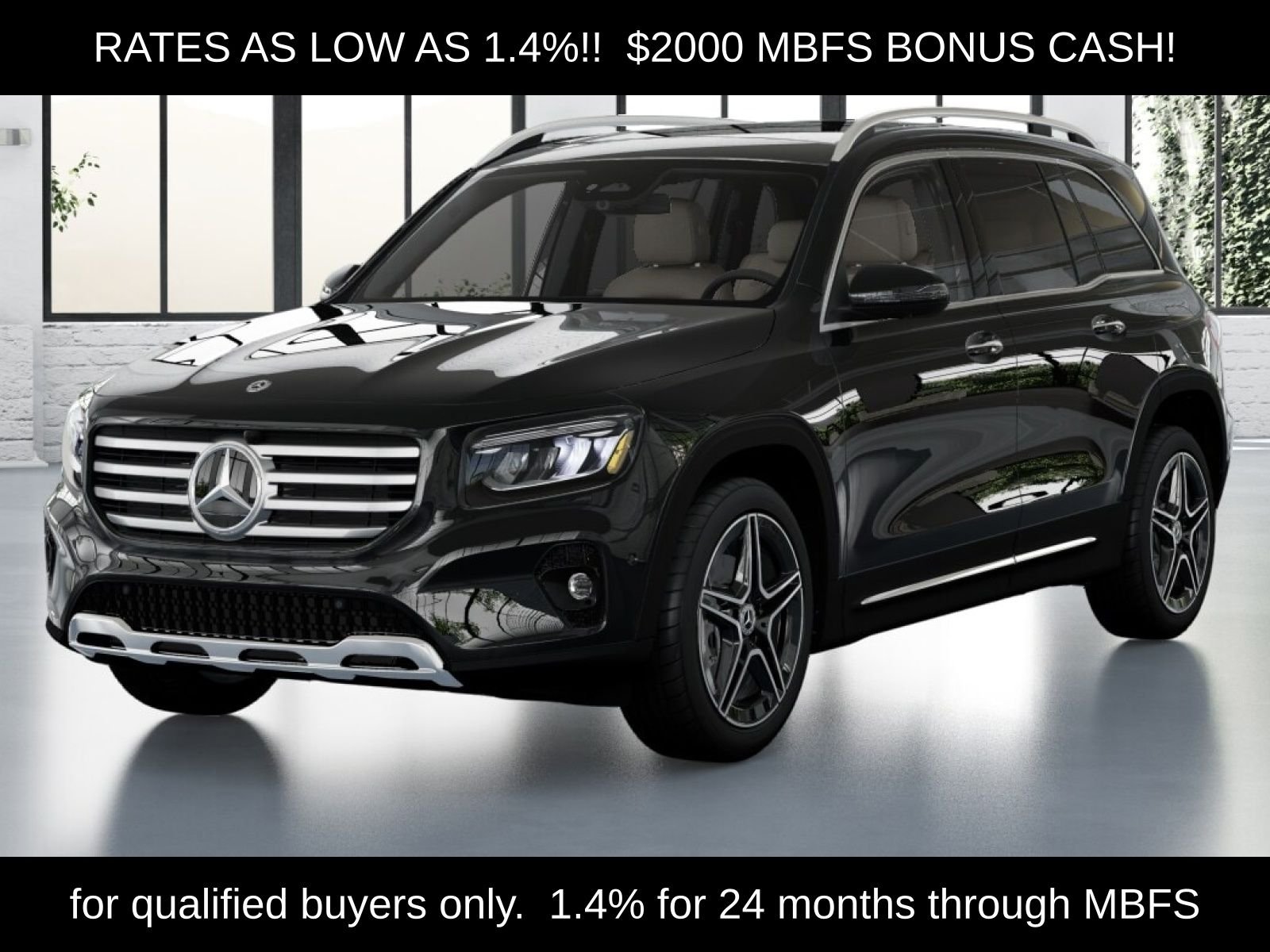 New 2026 Night Black Mercedes-Benz GLB 250 image 1