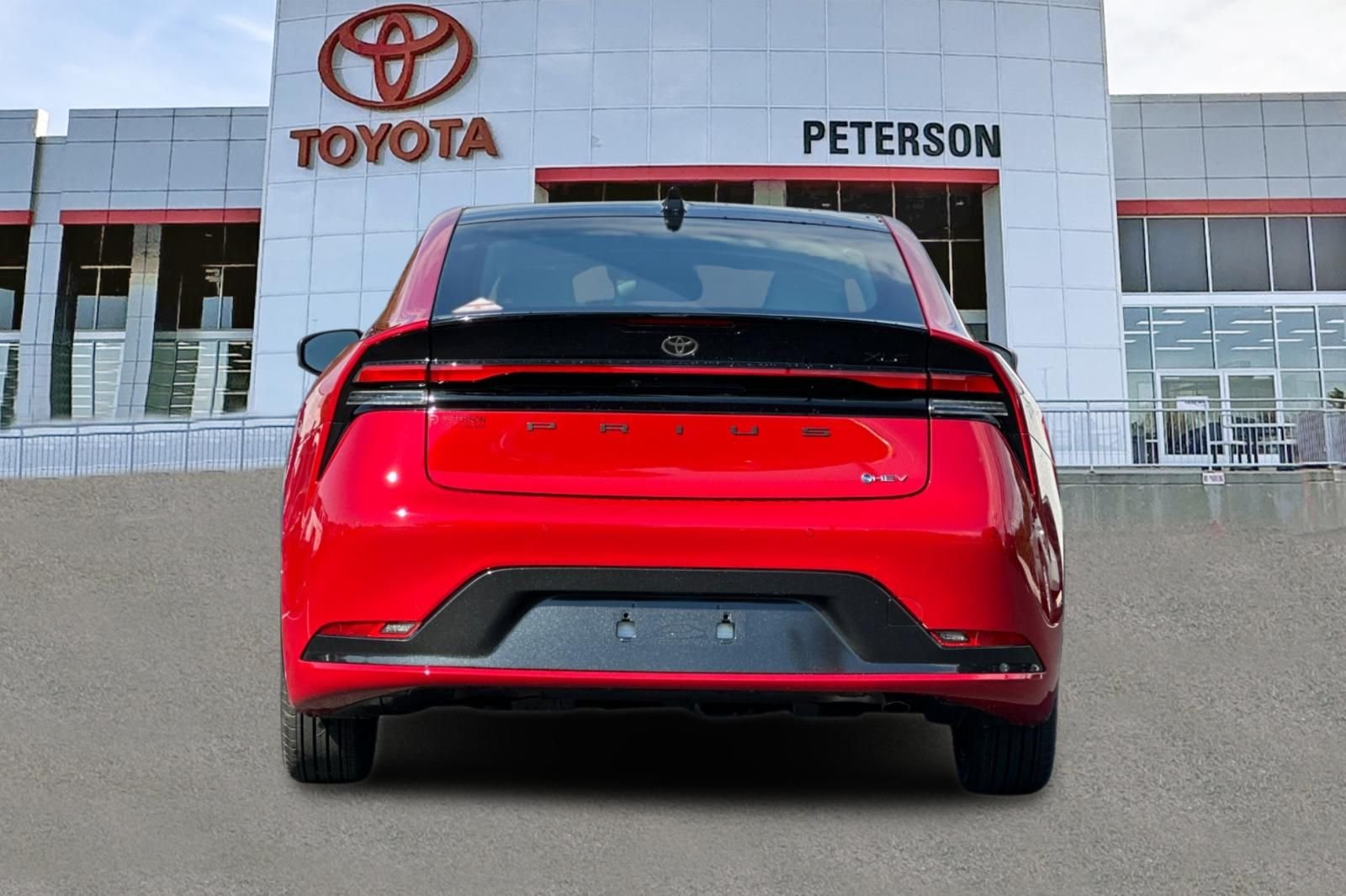 New 2026 Supersonic Red Toyota XLE AWD image 5