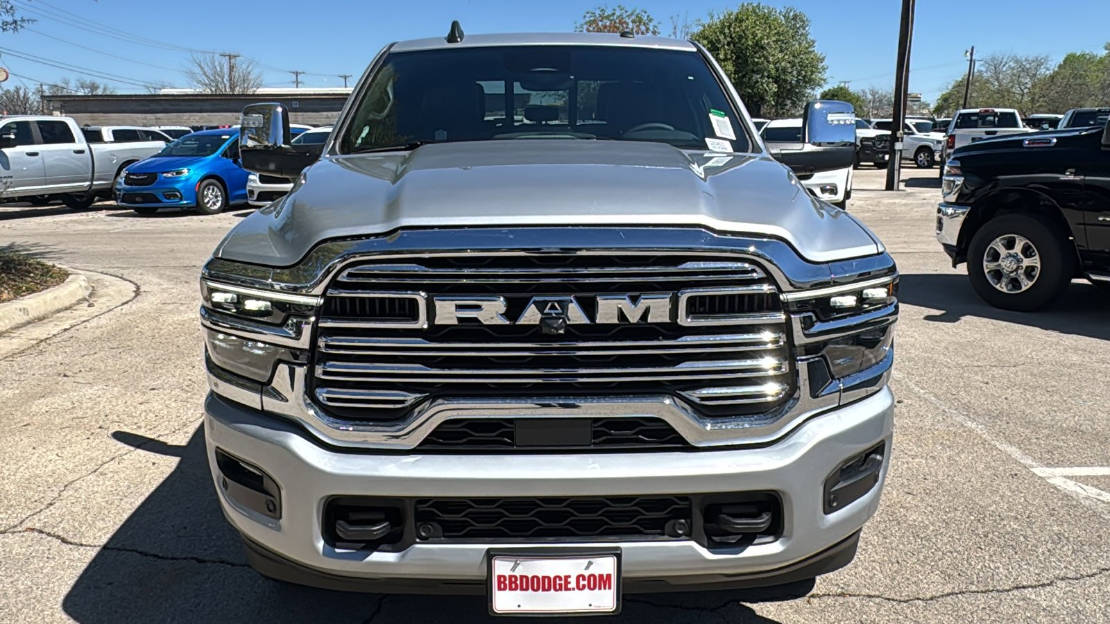 New 2026 Silver-Zynith Exterior Paint RAM Laramie image 2