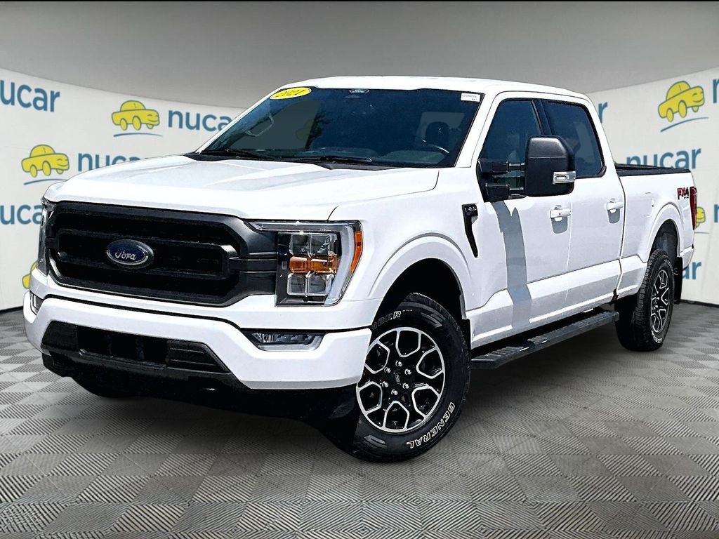 Used 2021 White Ford XLT image 3