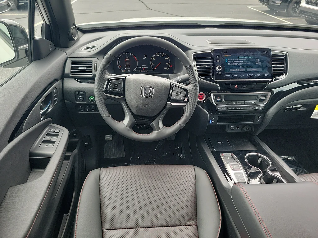 New 2026 Platinum White Pearl Honda Black Edition image 6