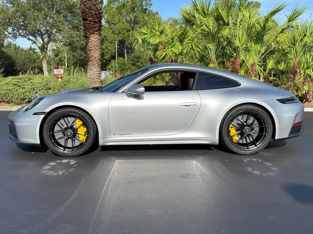 Used 2025 GT Silver Metallic Porsche Carrera 4 GTS image 2