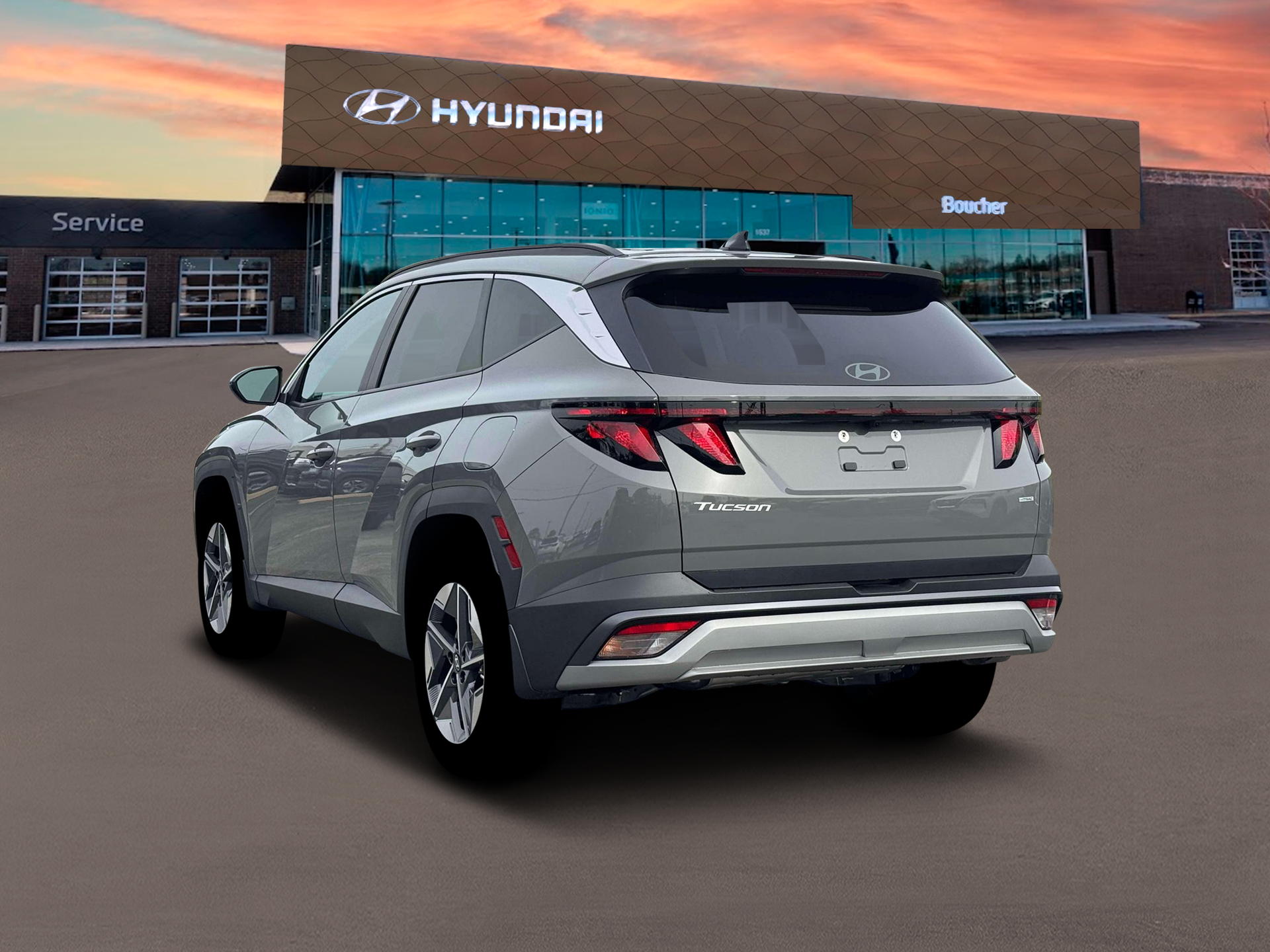 New 2026 Hampton Gray Hyundai SEL AWD image 5