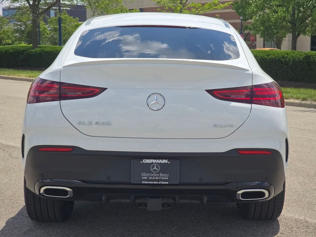 New 2026 MANUFAKTUR Moonlight White Metallic Mercedes-Benz GLE 450 Coupe image 15