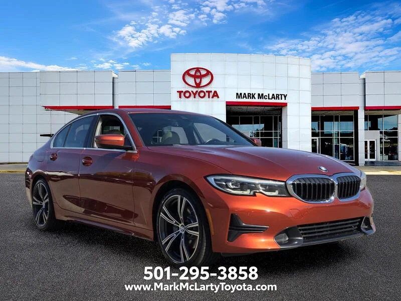 Used 2019 Sunset Orange Metallic BMW 330I SEDAN image 7