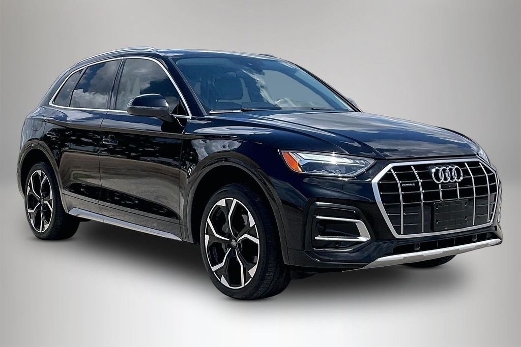 Used 2021 Brilliant Black Audi 45 Premium Plus image 1