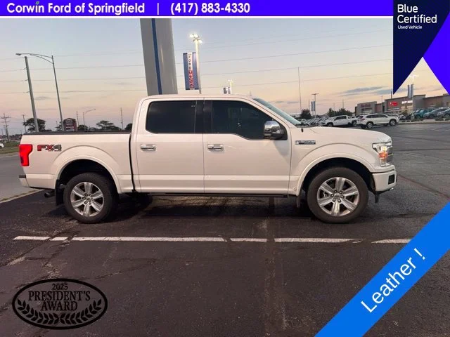 Used 2019 White Platinum Clearcoat Metallic Ford Platinum image 5