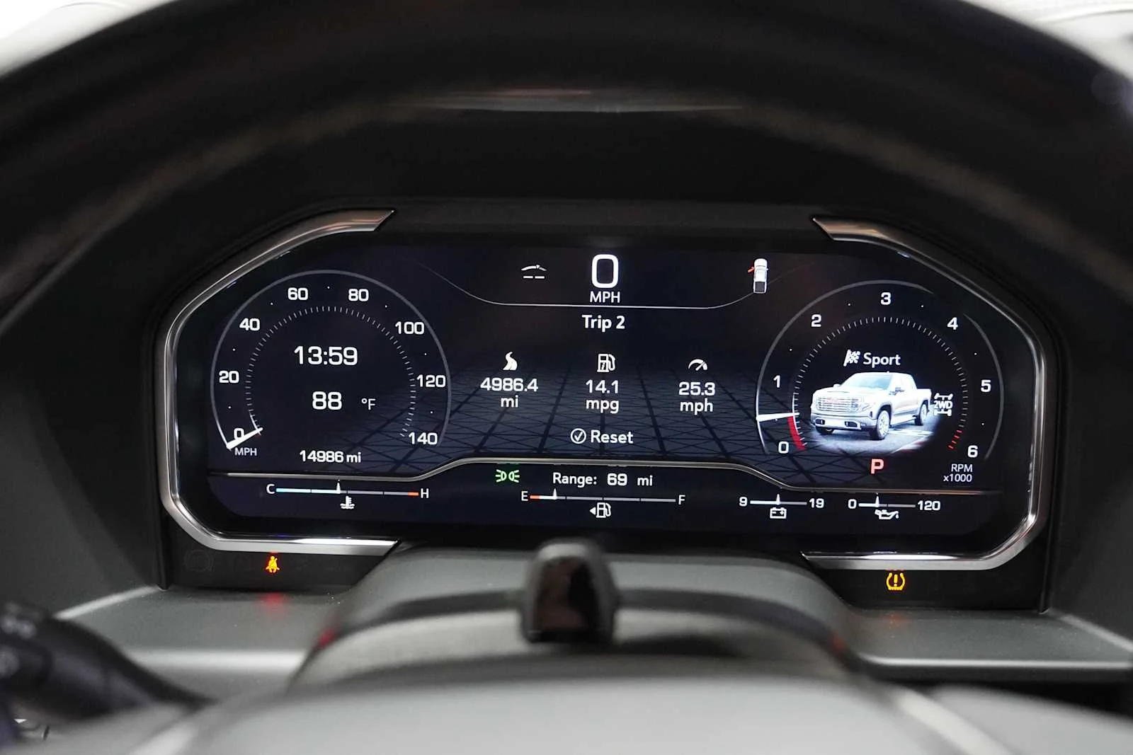 Used 2024 Downpour Metallic GMC Denali Ultimate image 14