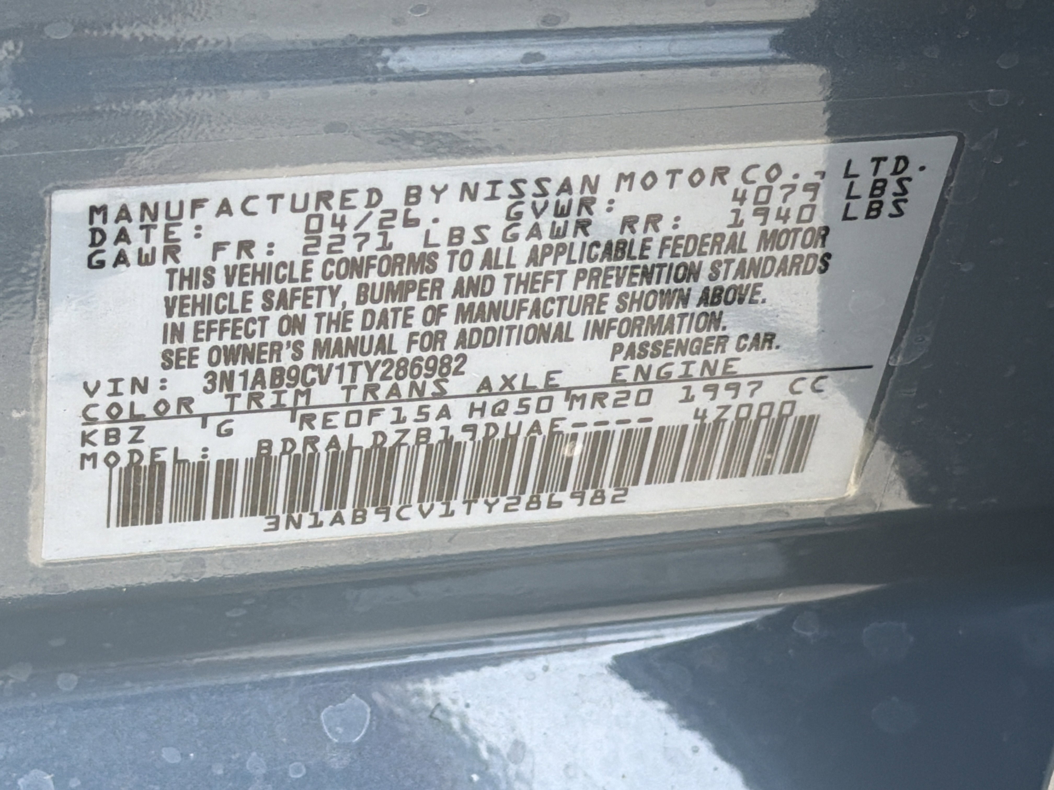 New 2026 Atlantic Gray Metallic Nissan SV image 34
