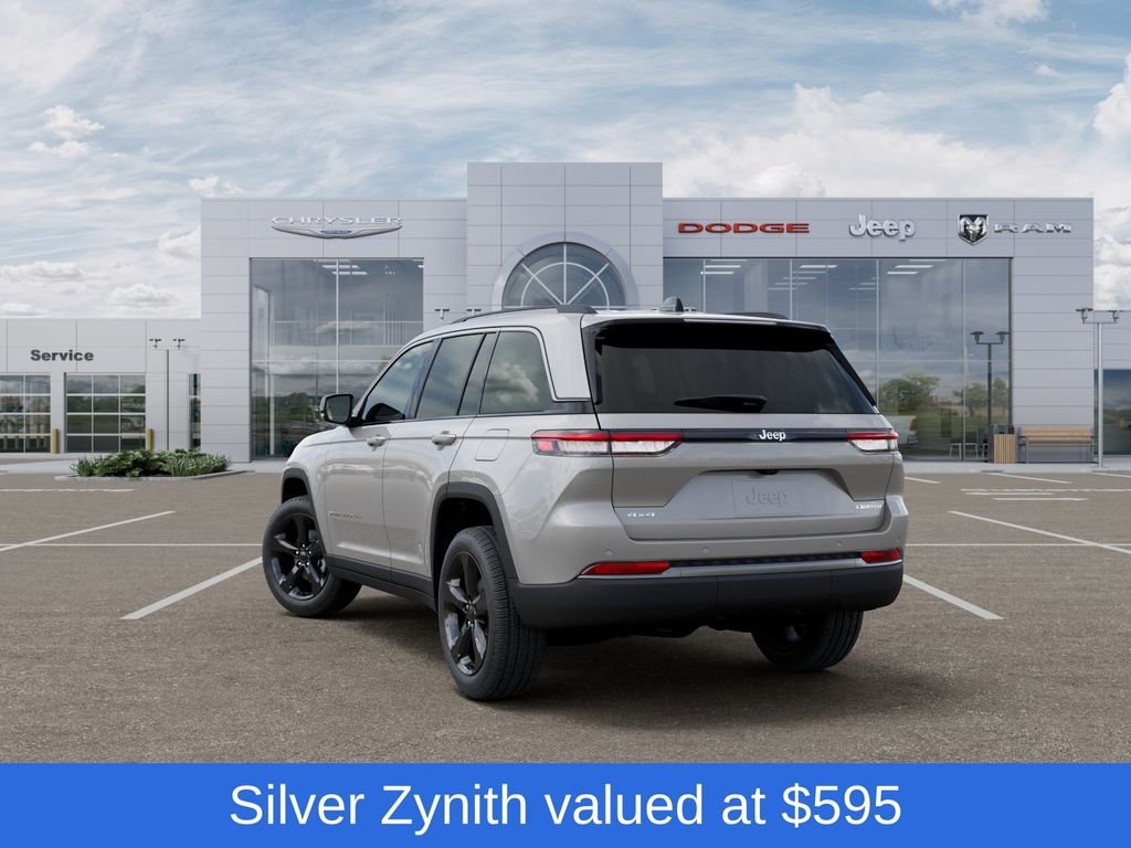 New 2026 Silver Jeep Limited image 3