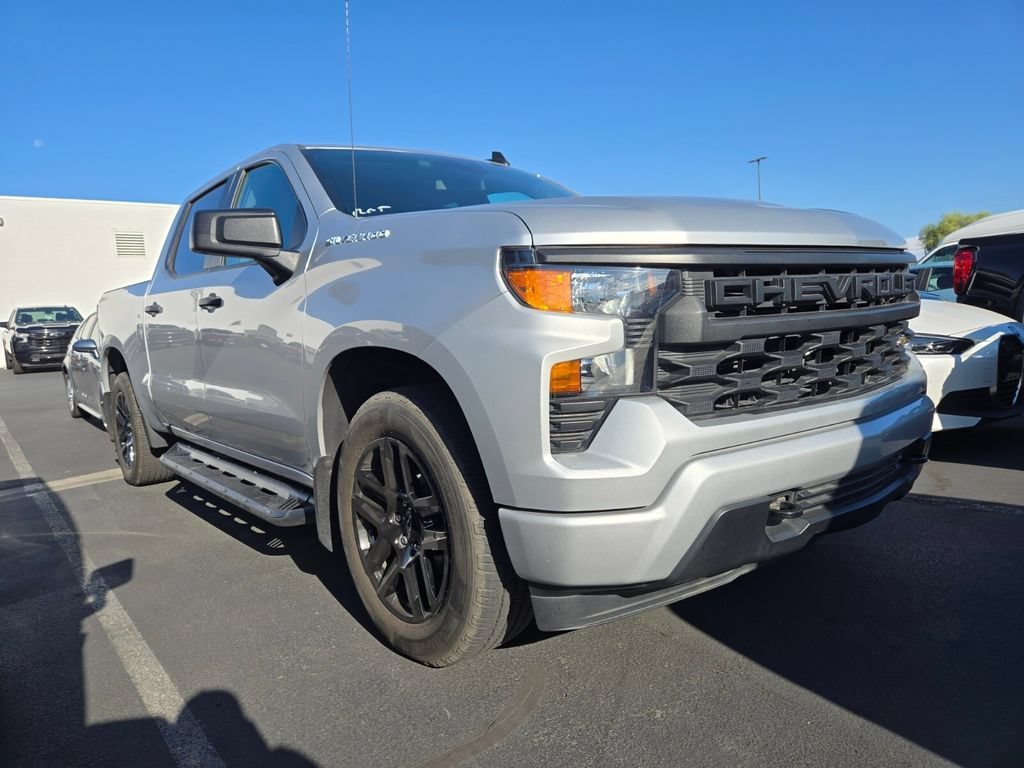 Used 2022 SILVER ICE METALLIC Chevrolet Custom image 1