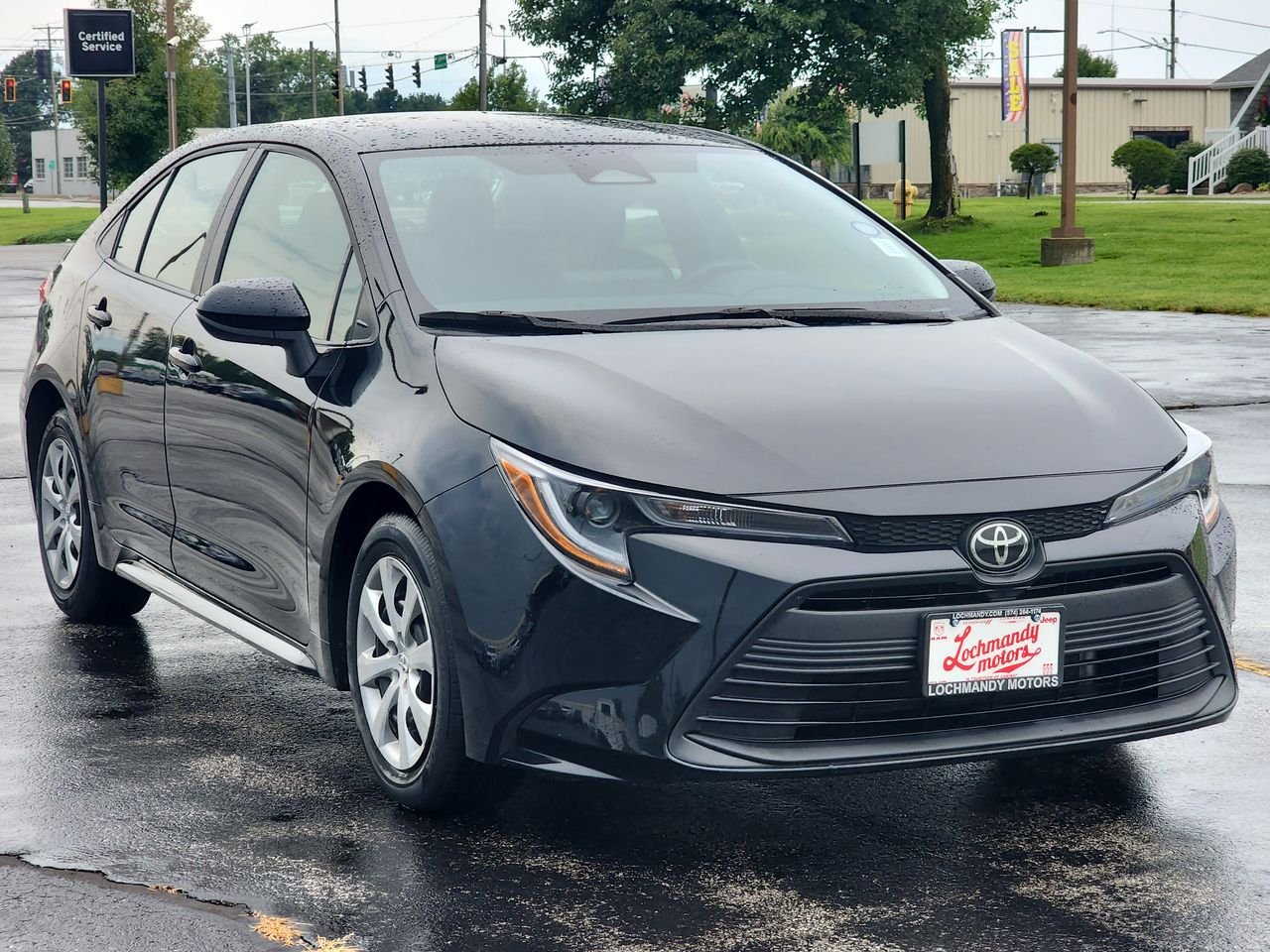 Used 2025 Black Toyota LE image 1