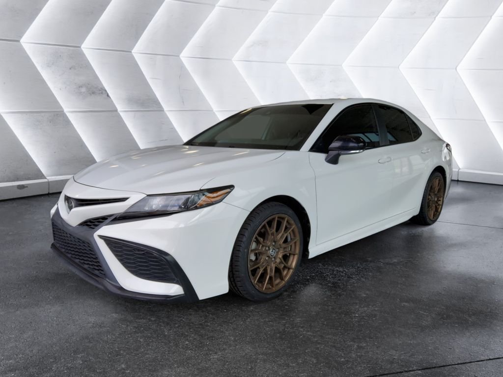 Used 2023 White Toyota SE Nightshade image 3