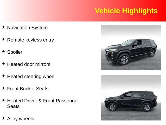 Used 2025 Mosaic Black Metallic Chevrolet LT image 3